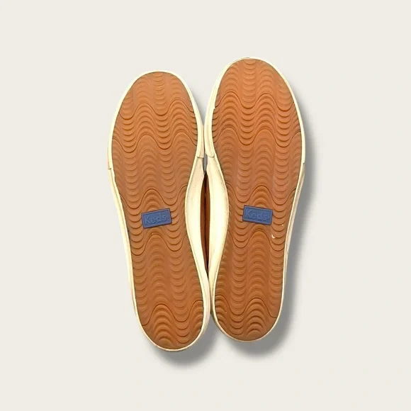 BROWN LEATHER SLIP ON KEDS - Picture 3 of 3